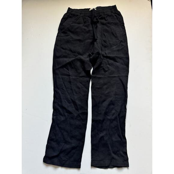 jjjjound Weekend Linen Pant large Black - Picture 1 of 3